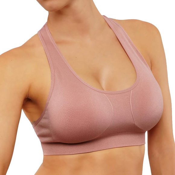 Sports Bra with T-back removable pads 1004 - Picture 2 of 5